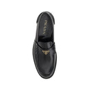 Prada Triangular Plaque Men's Loafers
