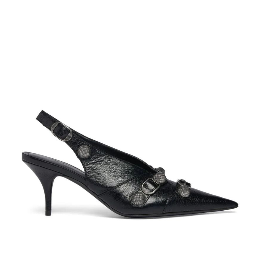 Balenciaga Cagole Slingback Pumps