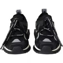 Dolce & Gabbana Black Sorrento Men's Athletic Sneakers