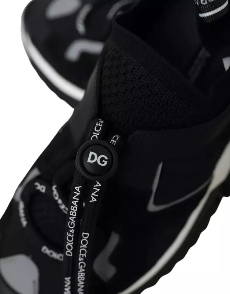 Dolce & Gabbana Black Sorrento Men's Athletic Sneakers