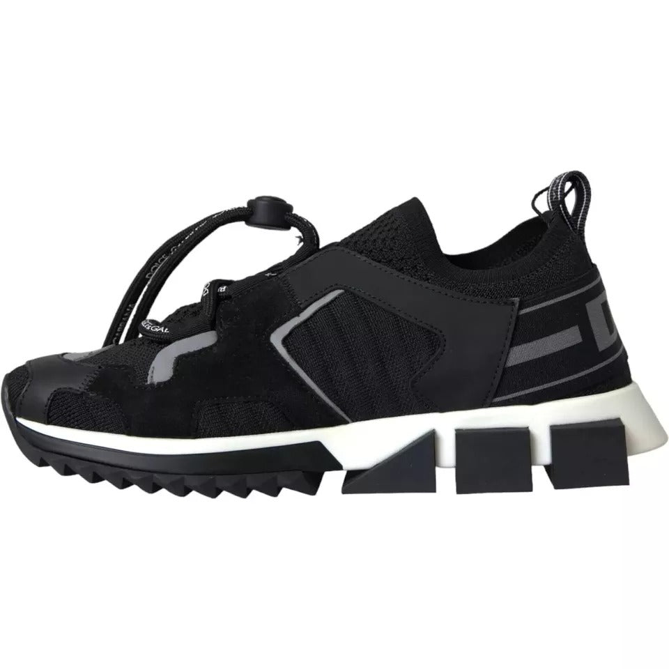 Dolce & Gabbana Black Sorrento Men's Athletic Sneakers