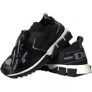 Dolce & Gabbana Black Sorrento Men's Athletic Sneakers