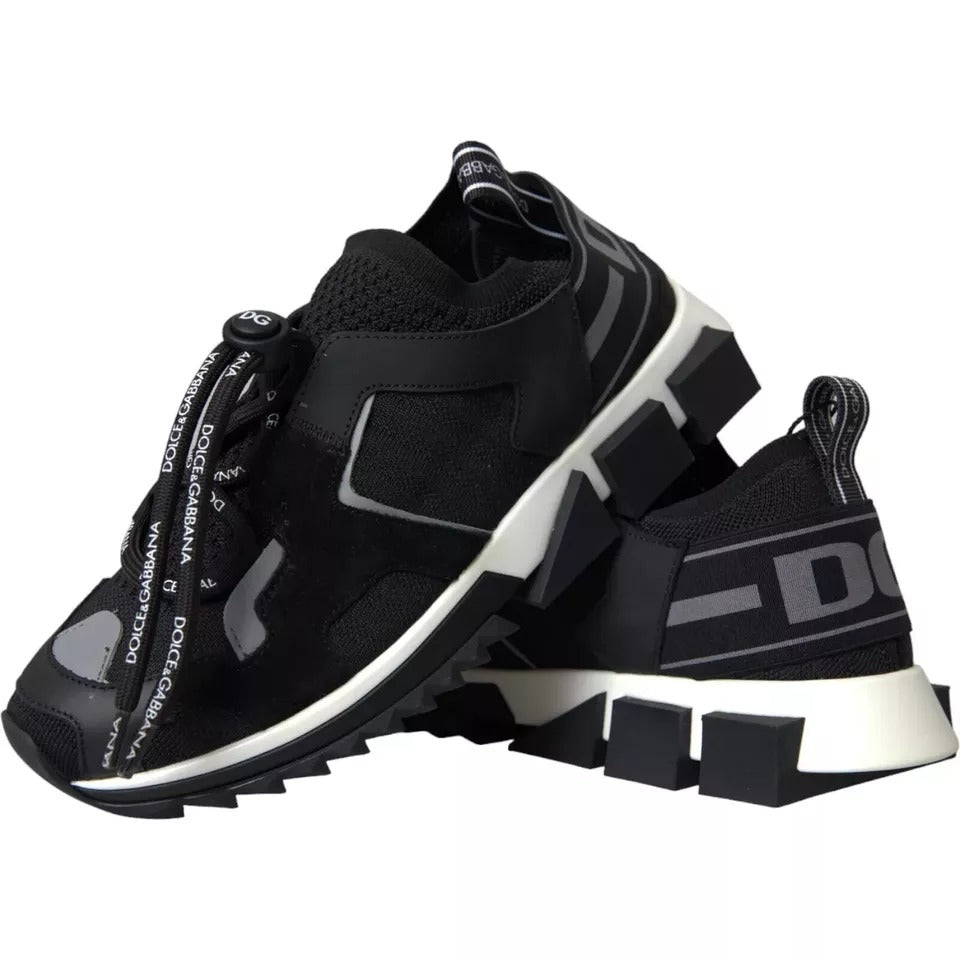 Dolce & Gabbana Black Sorrento Men's Athletic Sneakers