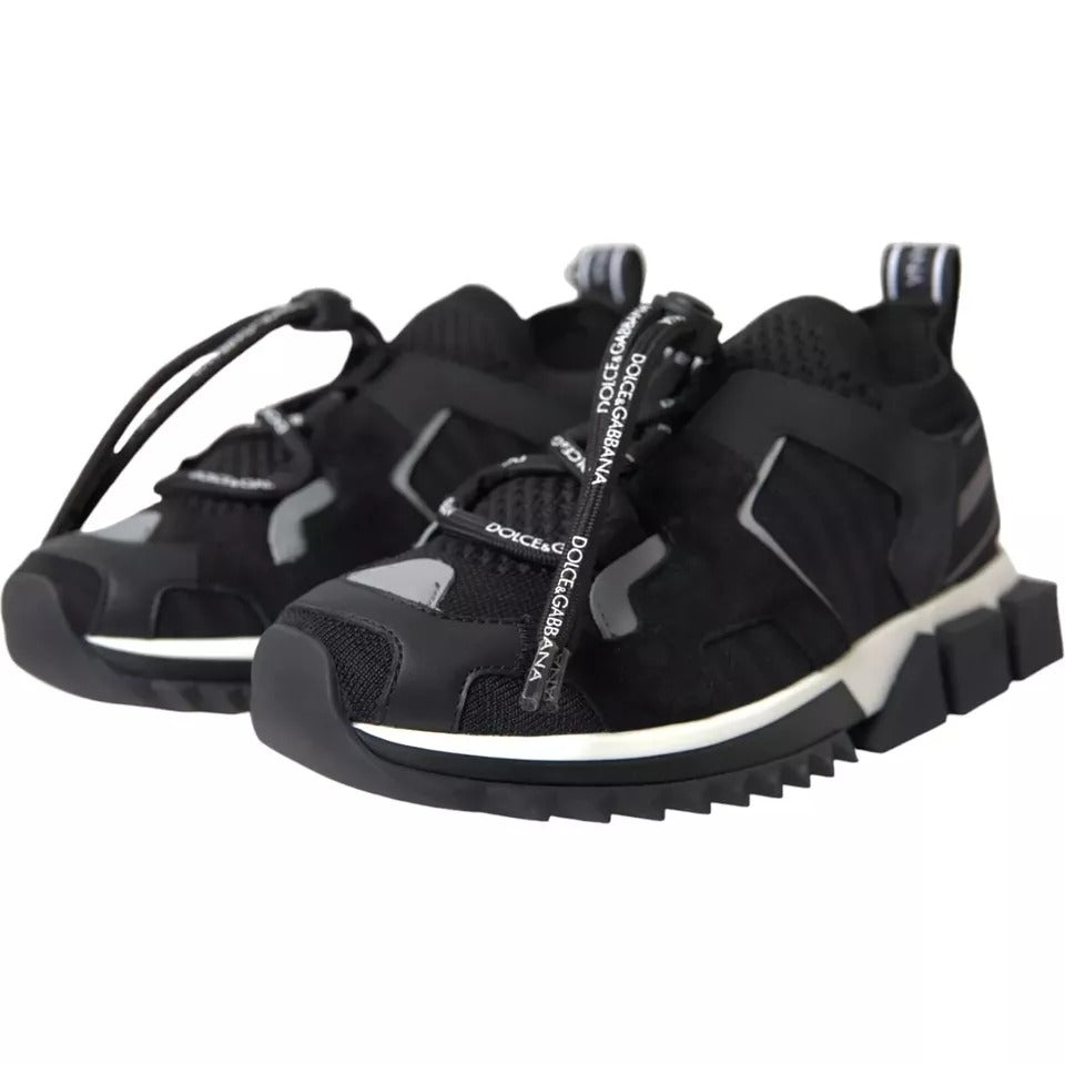 Dolce & Gabbana Black Sorrento Men's Athletic Sneakers