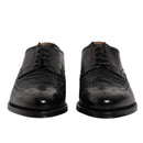 Dolce & Gabbana Black Derby Wingtip Formal Shoes