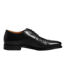 Dolce & Gabbana Black Derby Wingtip Formal Shoes