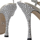 Dolce & Gabbana Metallic Crystal Detailed Heels