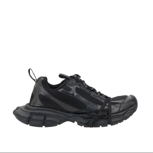 Balenciaga Black Polyethylene Athletic Sneakers