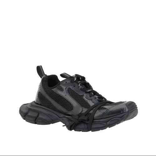 Balenciaga Black Polyethylene Athletic Sneakers
