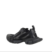 Balenciaga Black Fabric Athletic Sneakers