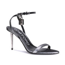 Tom Ford Silver Padlock Sandals