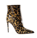 Dolce & Gabbana Leopard Patent Leather Boot