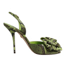 Dolce & Gabbana Green Python Leather