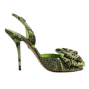 Dolce & Gabbana Green Python Leather