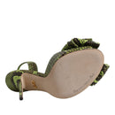 Dolce & Gabbana Green Python Leather