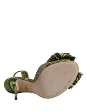 Dolce & Gabbana Green Python Leather