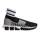 Dolce & Gabbana Black and Gray Sorrento Sock Sneakers