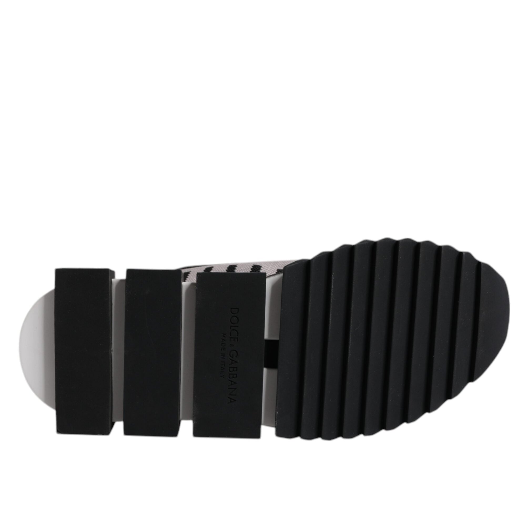 Dolce & Gabbana Black and Gray Sorrento Sock Sneakers