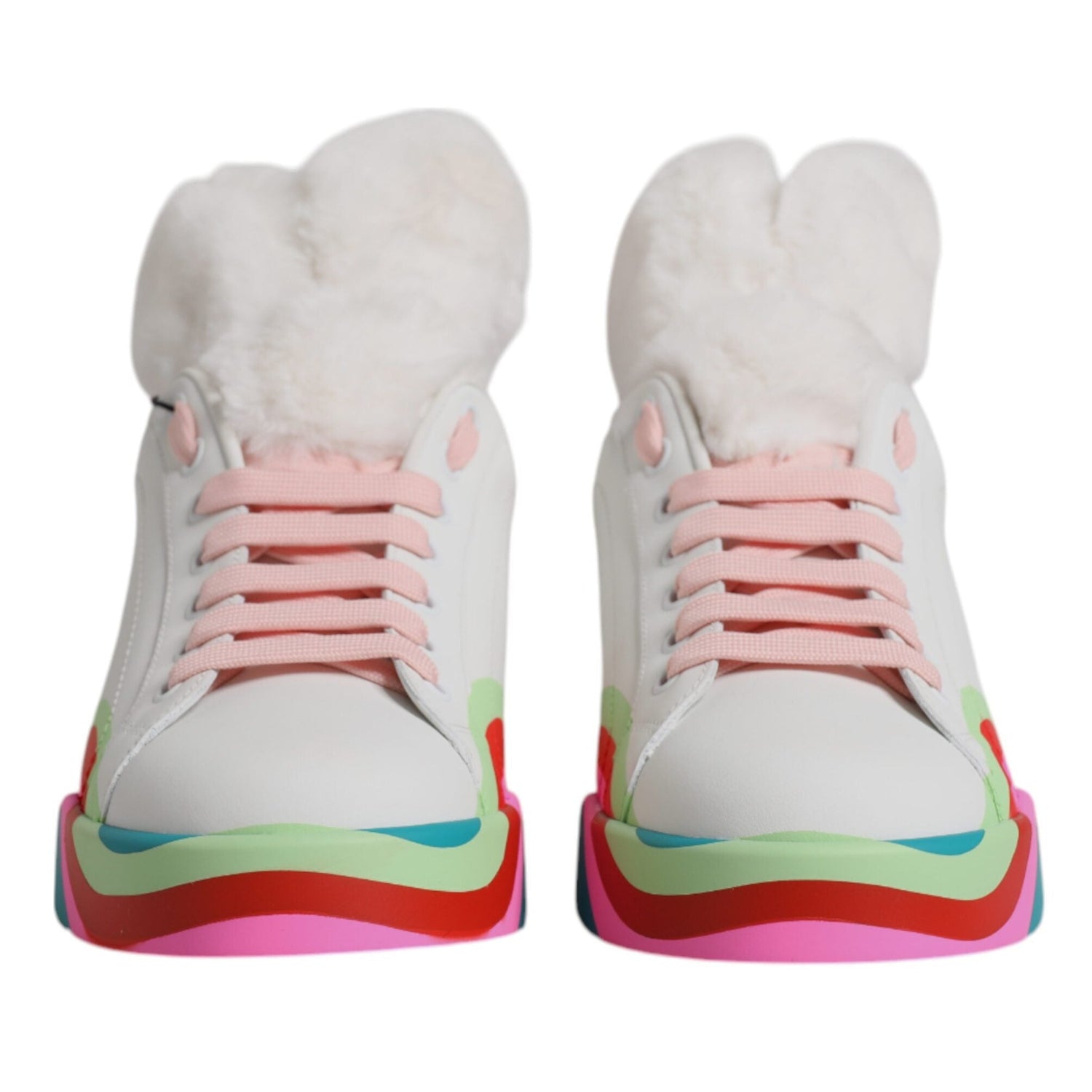 Dolce & Gabbana Multicolor Bunny Sneakers