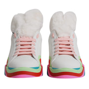 Dolce & Gabbana Multicolor Bunny Sneakers