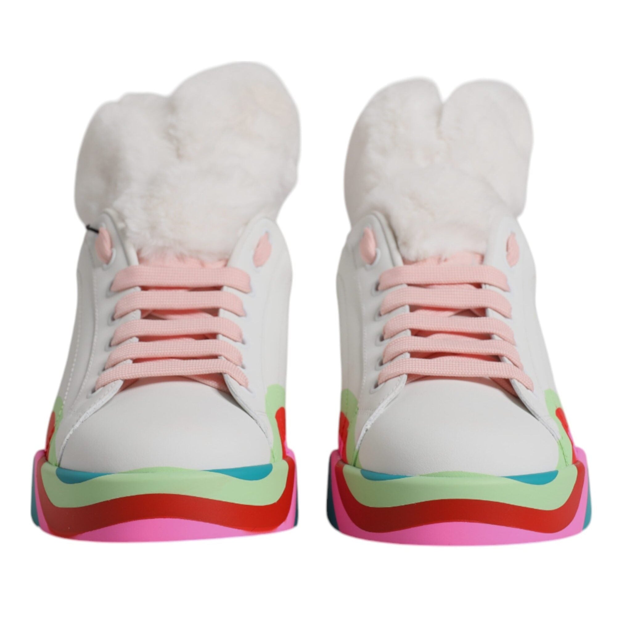 Dolce & Gabbana Multicolor Bunny Sneakers