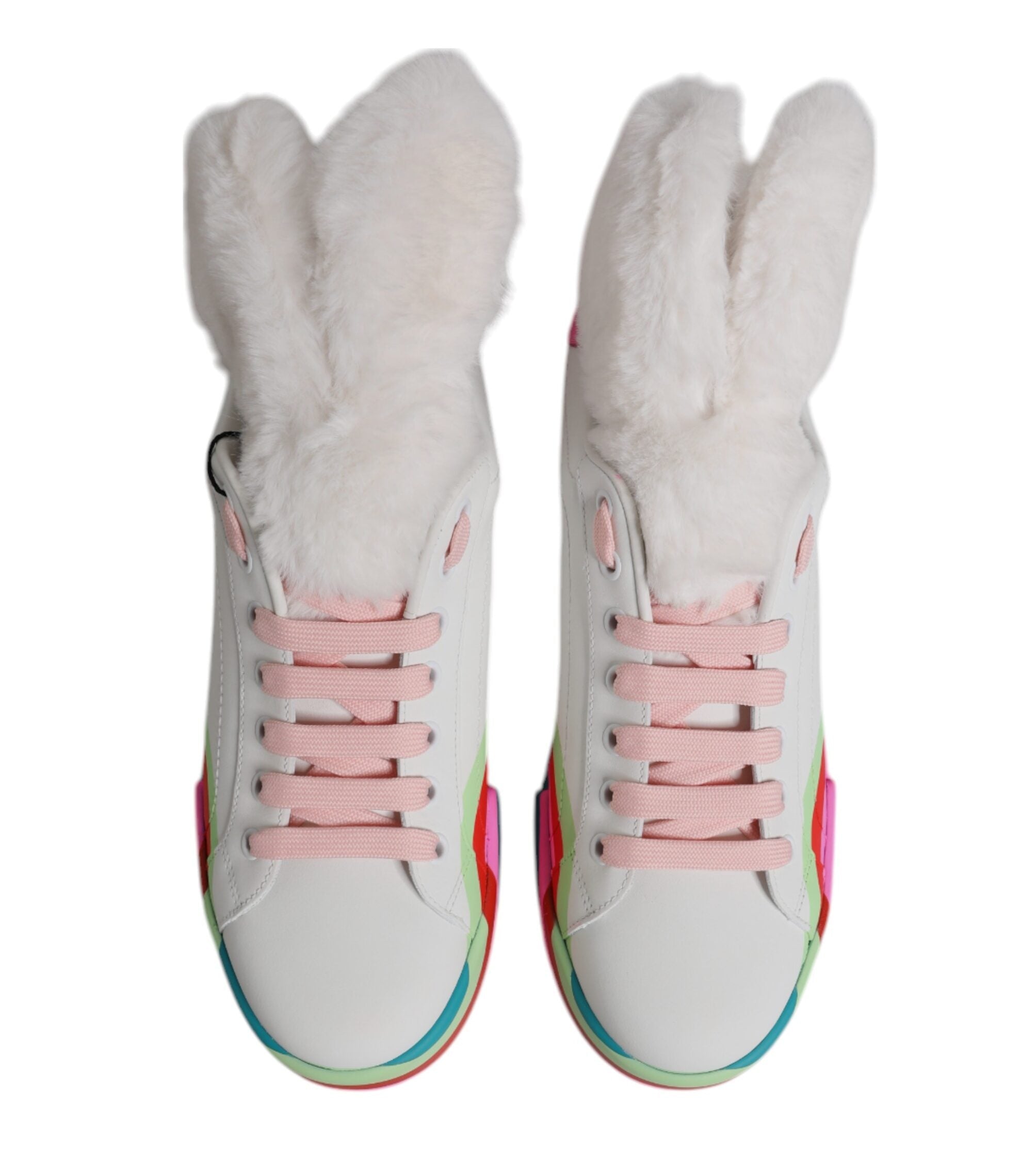 Dolce & Gabbana Multicolor Bunny Sneakers