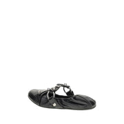 Balenciaga Black City Ballerinas