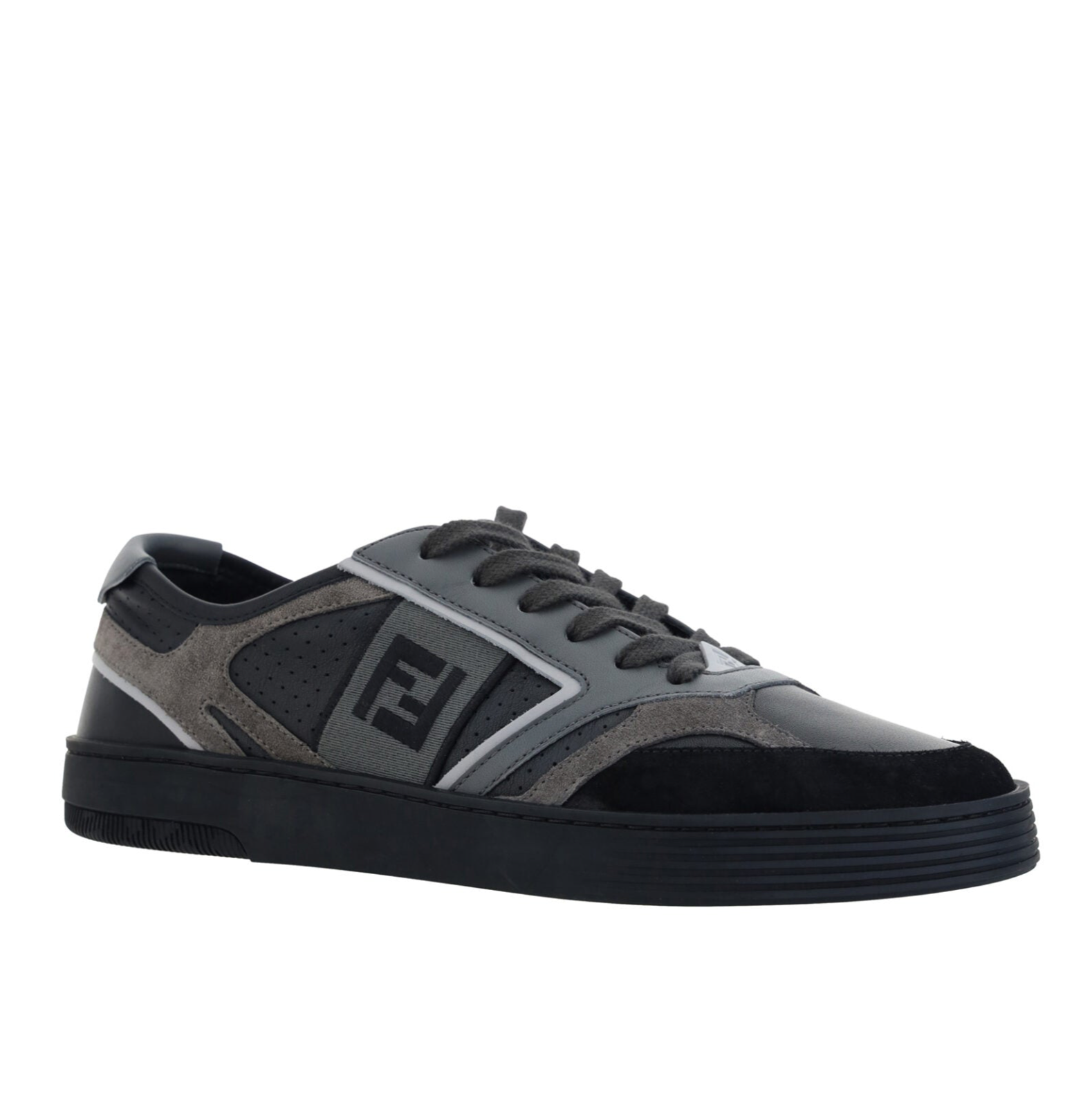 Fendi Sleek Monochrome Sneakers