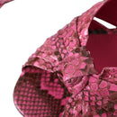 Dolce & Gabbana Pink Exotic Python Kitten Heels