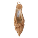 Jimmy Choo Elegant Beige Leather Pumps