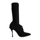 Dolce & Gabbana Black Stiletto Boots