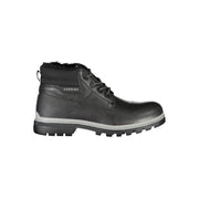 Carrera Black Polyurethane Women Ankle Boot