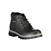 Carrera Black Polyurethane Women Ankle Boot