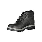 Carrera Black Polyurethane Women Ankle Boot