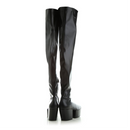 Prada Leather Platform Boots