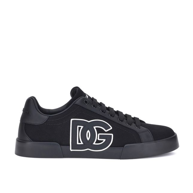 Dolce & Gabbana Black on Black Sneakers
