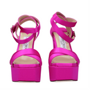 Jimmy Choo Pink Satin Sandal