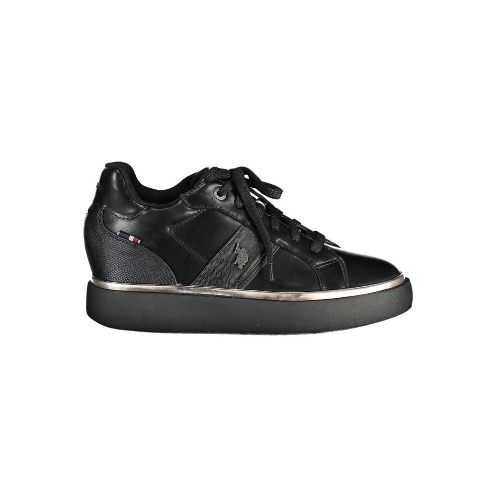 U.S. POLO ASSN. Black Elevated Women's Sneaker