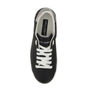 Dolce & Gabbana Black Sneakers With Silver Detailing