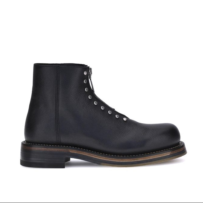 Alexander McQueen Studded leather Ankle Boots