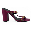 Versace Medusa Purple Sandals