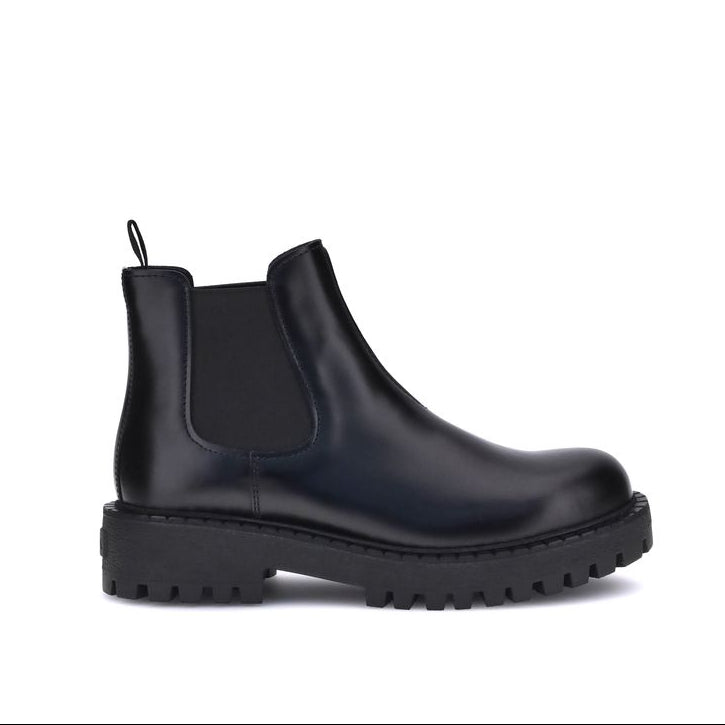 Prada Black Chelsea Men's Boots