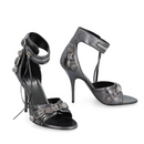 Balenciaga Cagole Leather Sandals