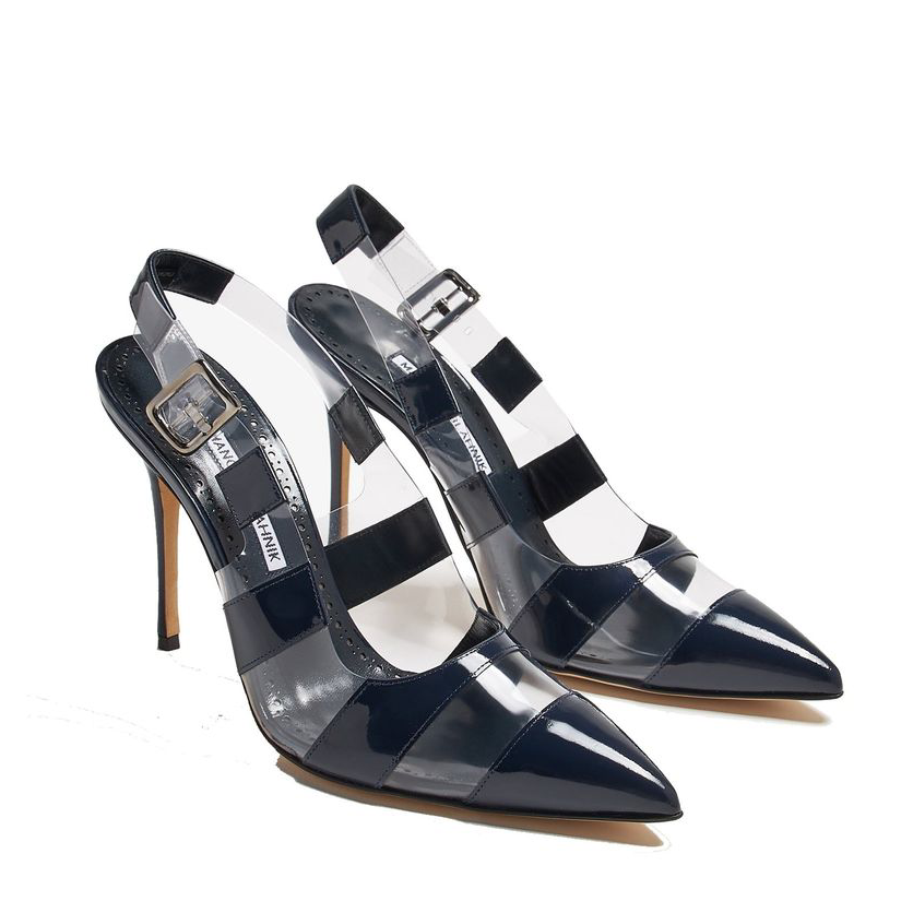 Manolo Blahnik Uxra 105 Pumps