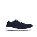 Kiton Cotton Navy Sneakers