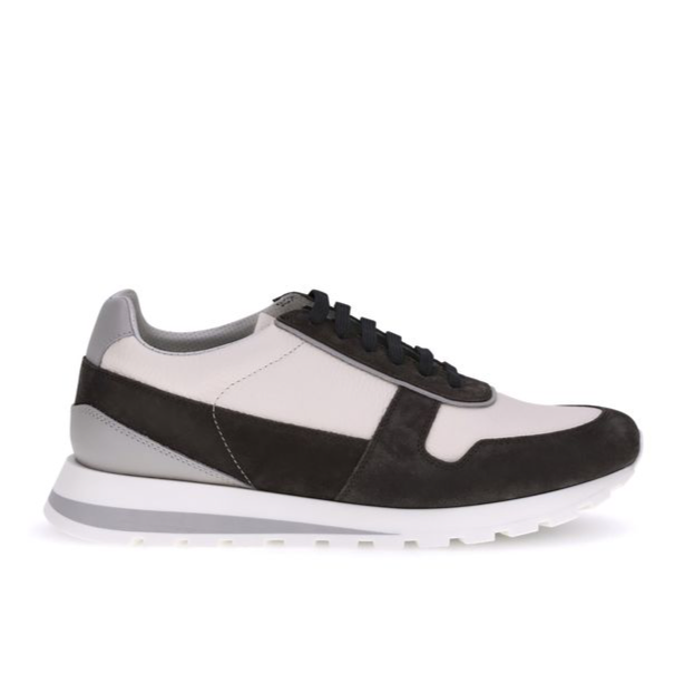 Brunello Cucinelli Leather & Suede Summer Men's Sneakers