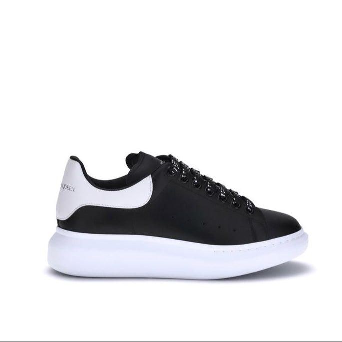 Alexander McQueen Black Leather Men's Sneakers