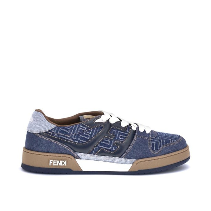 Fendi FF Denim Sneakers