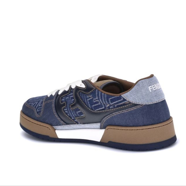 Fendi FF Denim Sneakers