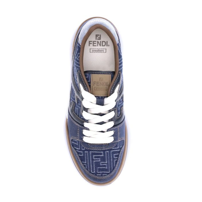 Fendi FF Denim Sneakers